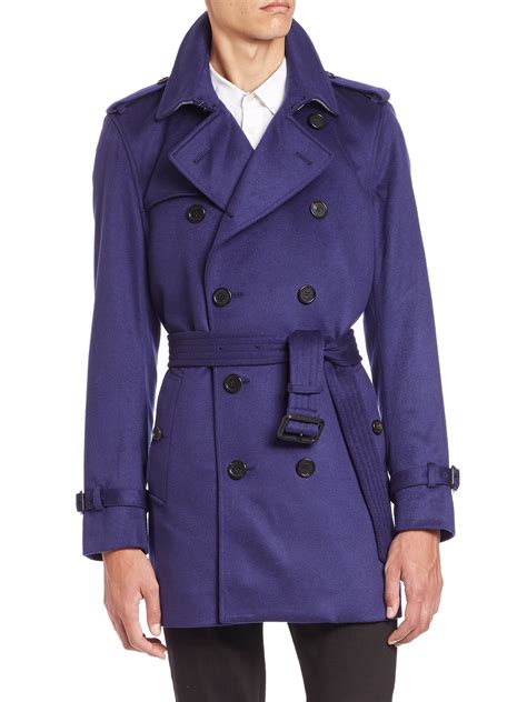 burberry kensington trench men|Burberry kensington cashmere trench coat.